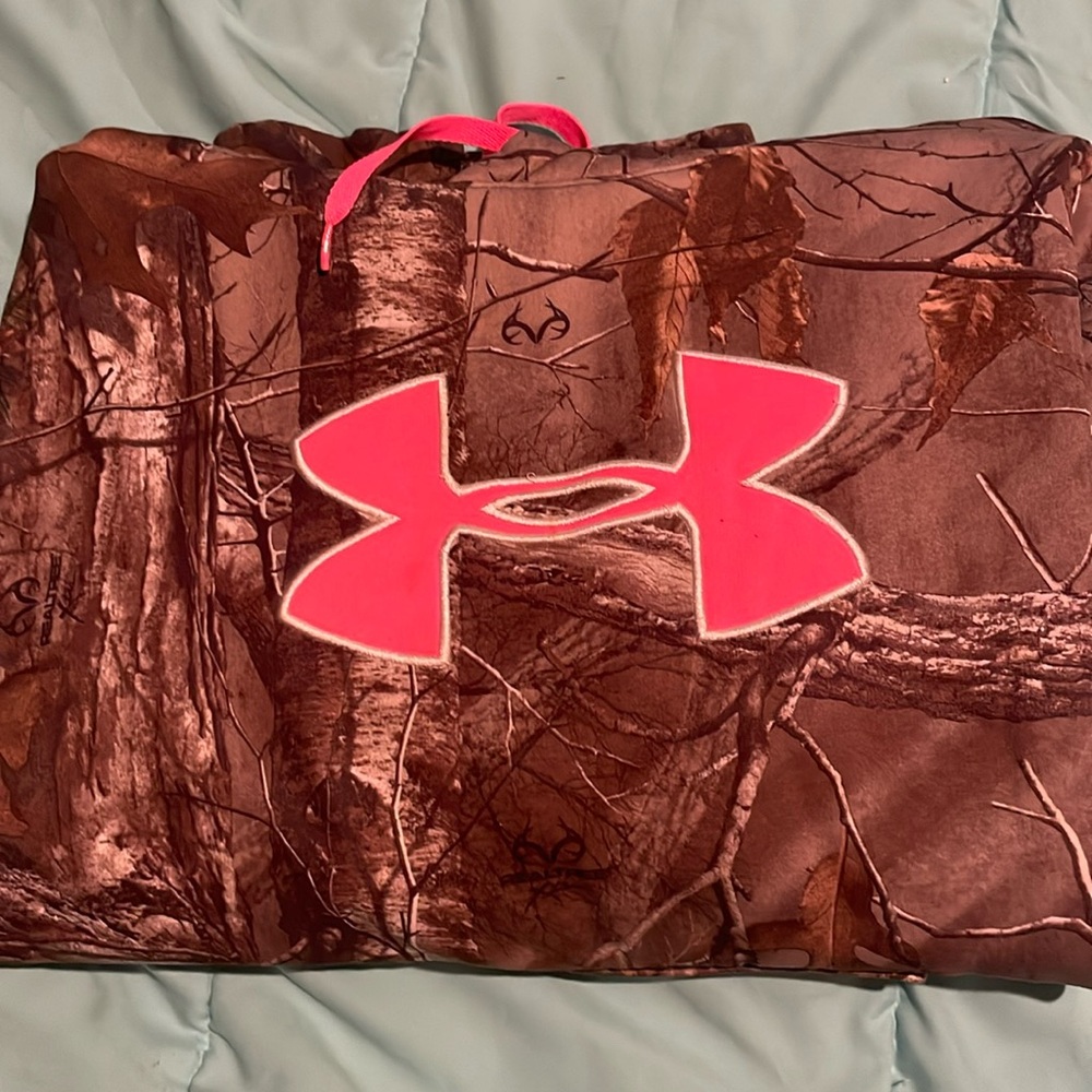 Under Armour camo hoodie